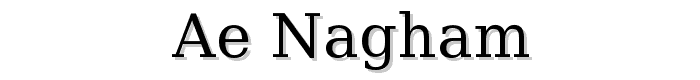 ae_Nagham font