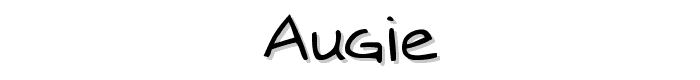 augie font