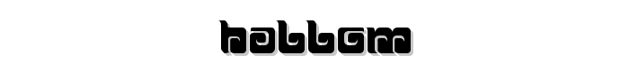 BALLOM font