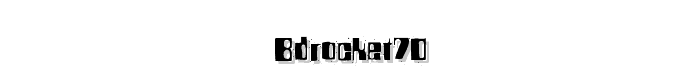 BDRocket70 font