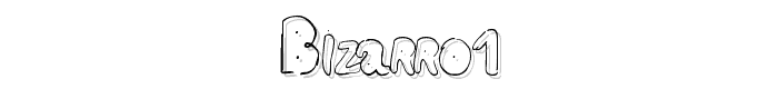 BIZARRO1 font