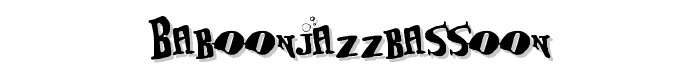 BabOonjaZzbaSsoOn font