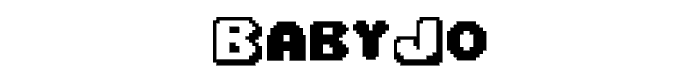 BabyJo font