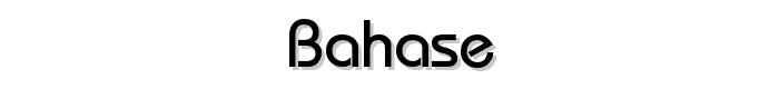 Bahase font