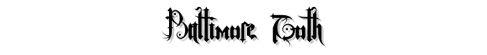 Baltimore%20Goth font