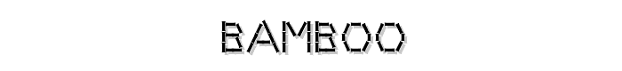 Bamboo font