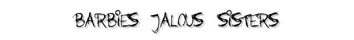 Barbies%20Jalous%20Sisters font