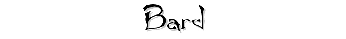 Bard font