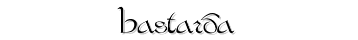 Bastarda font