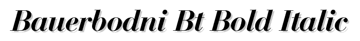 BauerBodni%20BT%20Bold%20Italic font