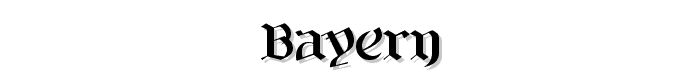 Bayern font