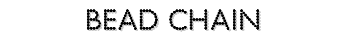 Bead%20Chain font