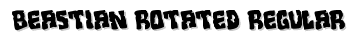 Beastian%20Rotated%20Regular font