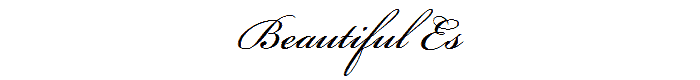 Beautiful%20ES font