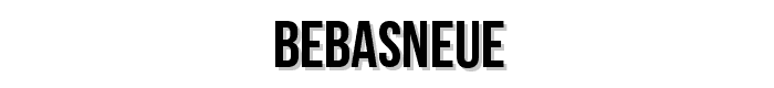 BebasNeue font