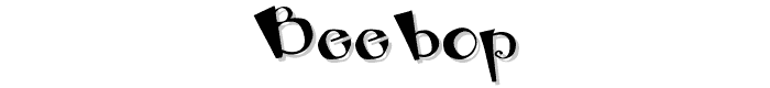 Beebop font