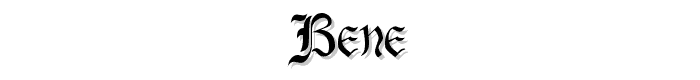 Bene font