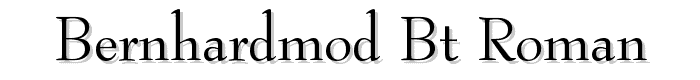 BernhardMod%20BT%20Roman font