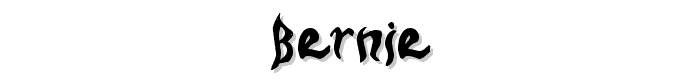 Bernie font