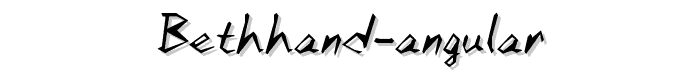 BethHand%20Angular font