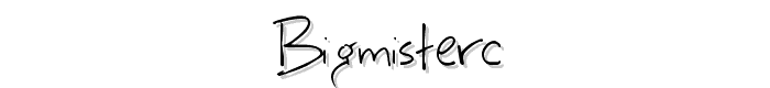 BigMisterC font