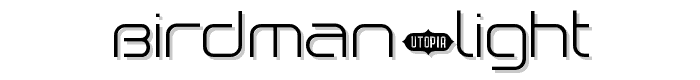 Birdman%20Light font