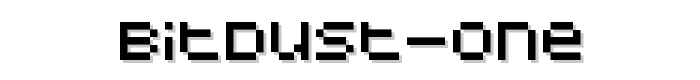 BitDust One font