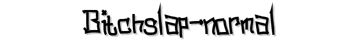 BitchSlap%20Normal font