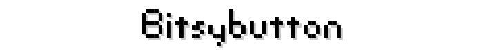 BitsyButton font