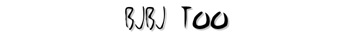 BjBj-TOO font