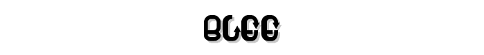 Blee font