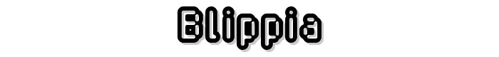 Blippia font