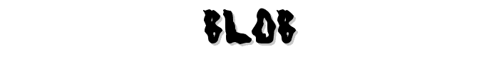 Blob font