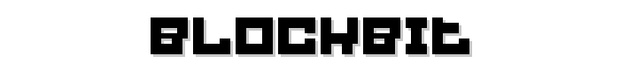 BlockBit font