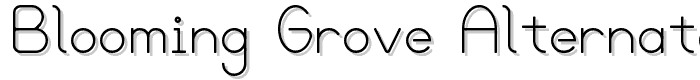 Blooming%20Grove%20Alternate font