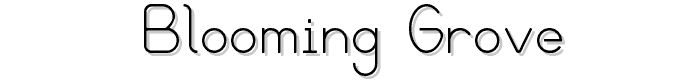Blooming%20Grove font
