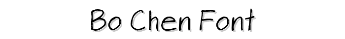 Bo Chen Font police