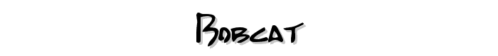 Bobcat font