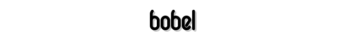 Bobel font