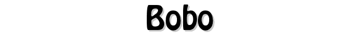 Bobo font