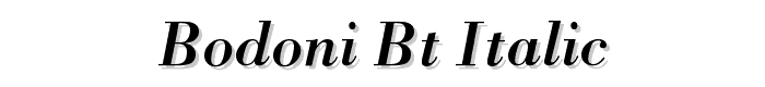 Bodoni%20BT%20Italic font