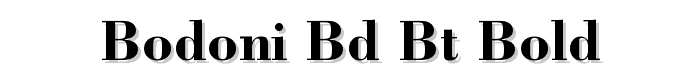 Bodoni%20Bd%20BT%20Bold font