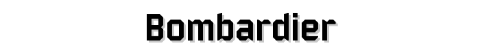 Bombardier font