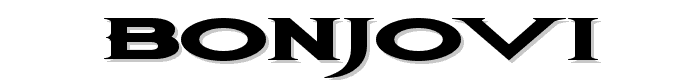 BonJovi font