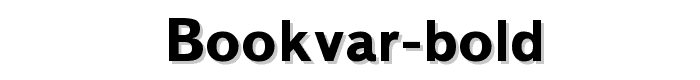 Bookvar%20Bold font