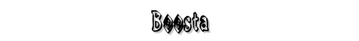 Boosta font