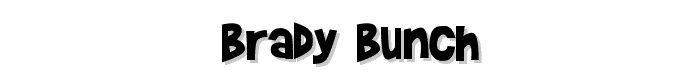 Brady%20Bunch font