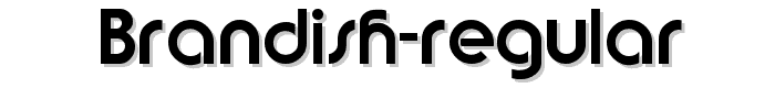Brandish Regular font