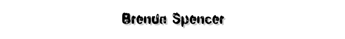 Brenda%20Spencer font