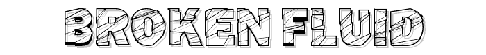 Broken%20Fluid font